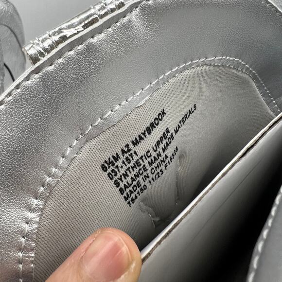 Arizona Jean Co Womens Western Heel Booties Maybrook Silver Boots Size 6.5M - Picture 8 of 12